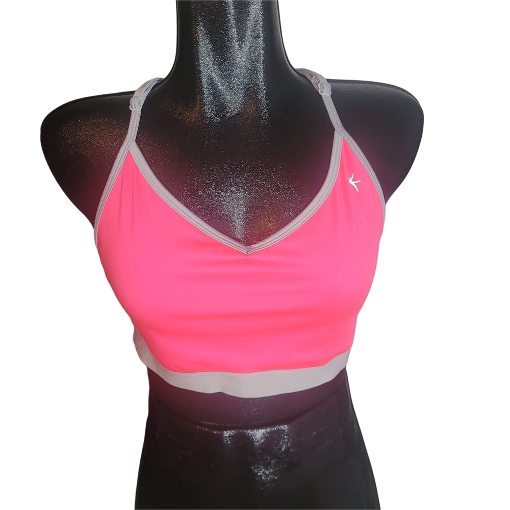 Danskin Activewear Pink Sports Bra Size XL
